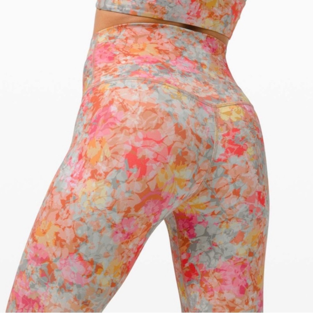 Lululemon🍋Align High-Rise Pant 28” Inflorescence Multi - Picture 3 of 9